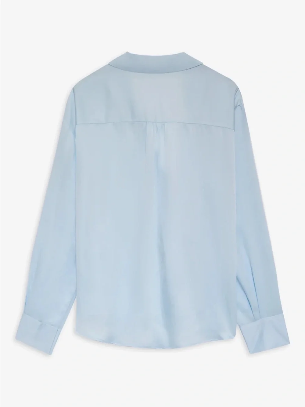 For Love & Lemons Light Blue Button-Down Everyday PJ Top | Small | NWT